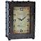 Crestview Collection Rustic 10 1/2" High Metal Table Clock