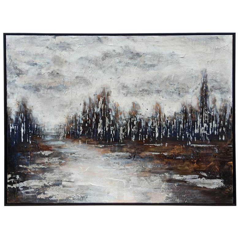 Image 1 Crestview Collection Rustic Surroundings Painted Canvas
