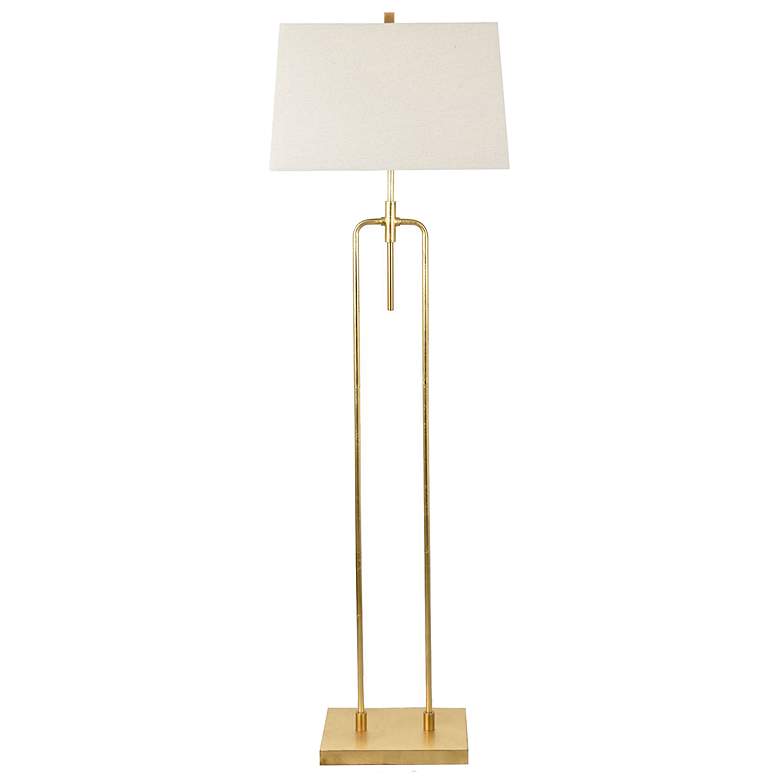 Image 1 Crestview Collection Salinas Gold Floor Lamp