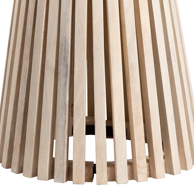 Image 2 Crestview Collection San Bernadino 23"W Natural End Table more views