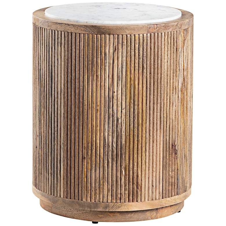 Image 1 Crestview Collection Santorini 20" Wide Brown End Table