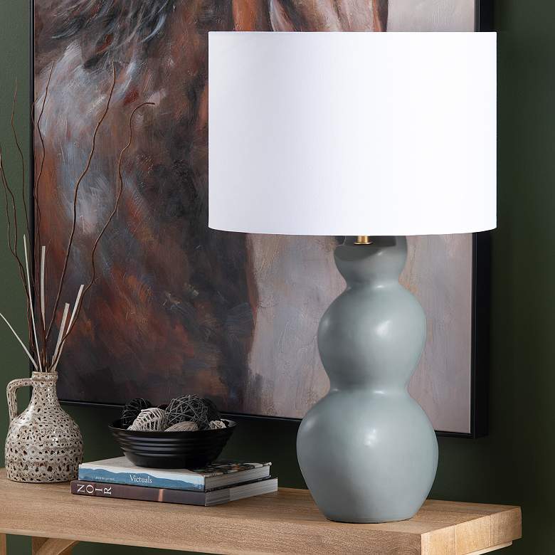 Image 1 Crestview Collection Saunders 31" High Modern Ceramic Table Lamp