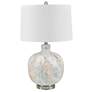 Crestview Collection Saylor Reverse Painted Glass Table Lamp