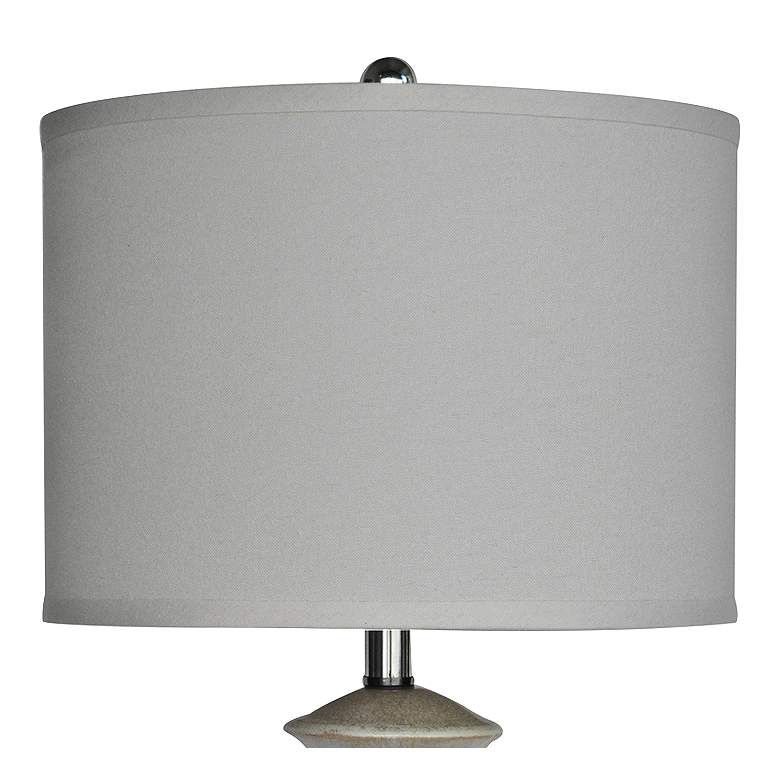 Image 3 Crestview Collection Sea Breeze 28" Blue Ceramic Table Lamp more views