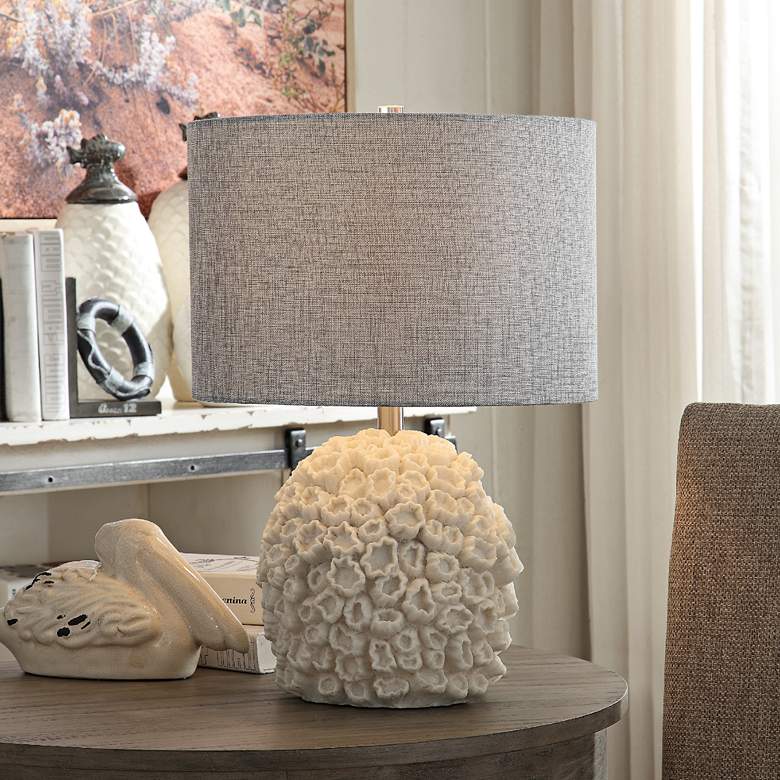 Image 1 Crestview Collection Sea Life White Accent Table Lamp