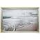 Crestview Collection Sea Shore 48" Wide Framed Wall Art