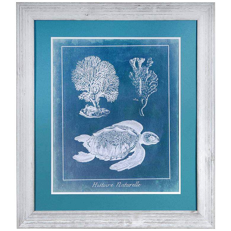 Image 1 Crestview Collection Sea Turtle I 34 inch High Wall Art