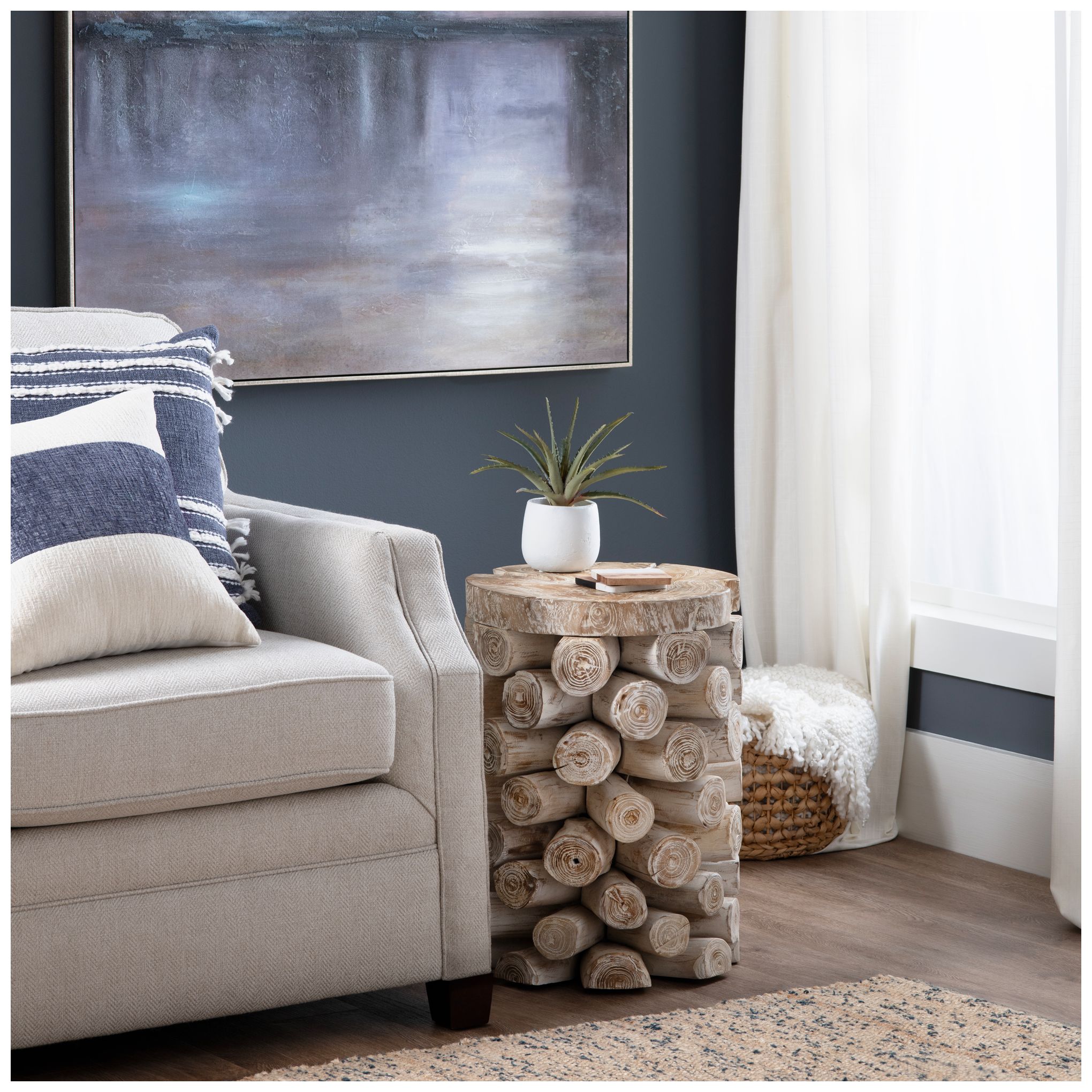 Crestview Collection Serendipity Wooden Accent Table
