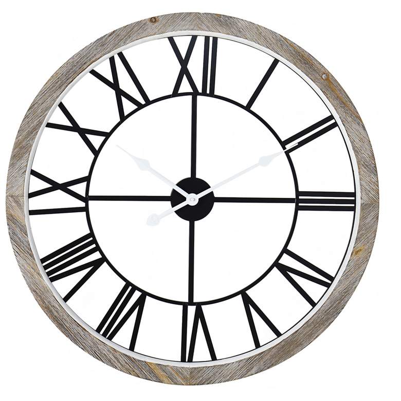 Image 1 Crestview Collection Serene Metal Clock