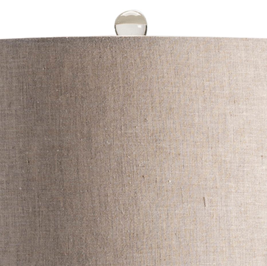 Image 3 Crestview Collection Sheffield 32" White Marble and Crystal Table Lamp more views