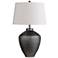 Crestview Collection Shepherd Textured Urn Resin Table Lamp