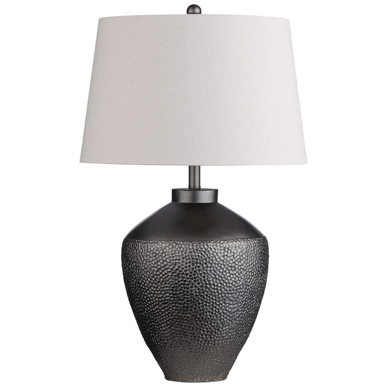 Image 1 Crestview Collection Shepherd Textured Urn Resin Table Lamp