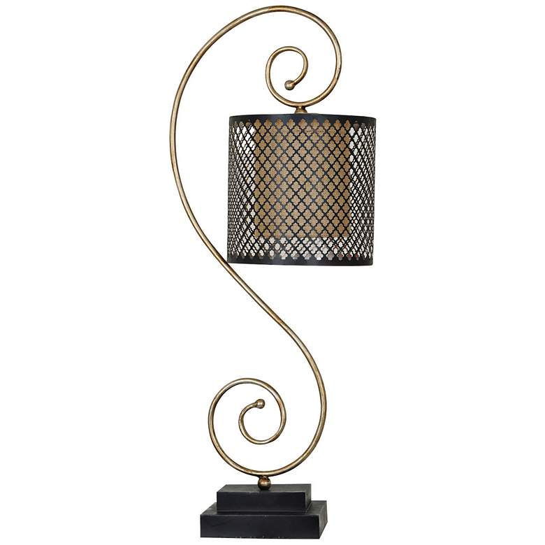 Image 1 Crestview Collection Sherwin Gold and Bronze Table Lamp