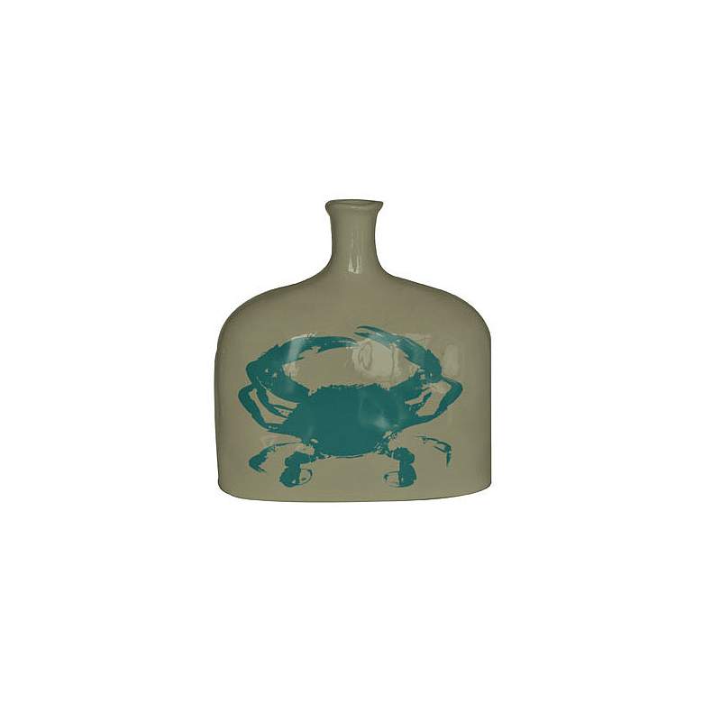 Image 1 Crestview Collection Short Crab 9 inch High Ceramic Vase