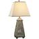 Crestview Collection Shutter Tower Night Light Table Lamp