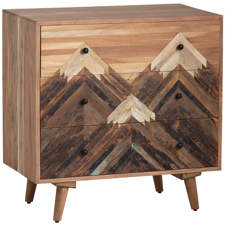 Image 1 Crestview Collection Sierra Nevada Wooden Chest