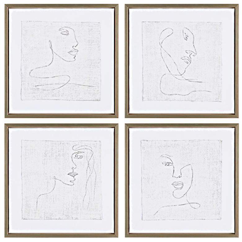 Image 1 Crestview Collection Silver Expressions Framed Art Set