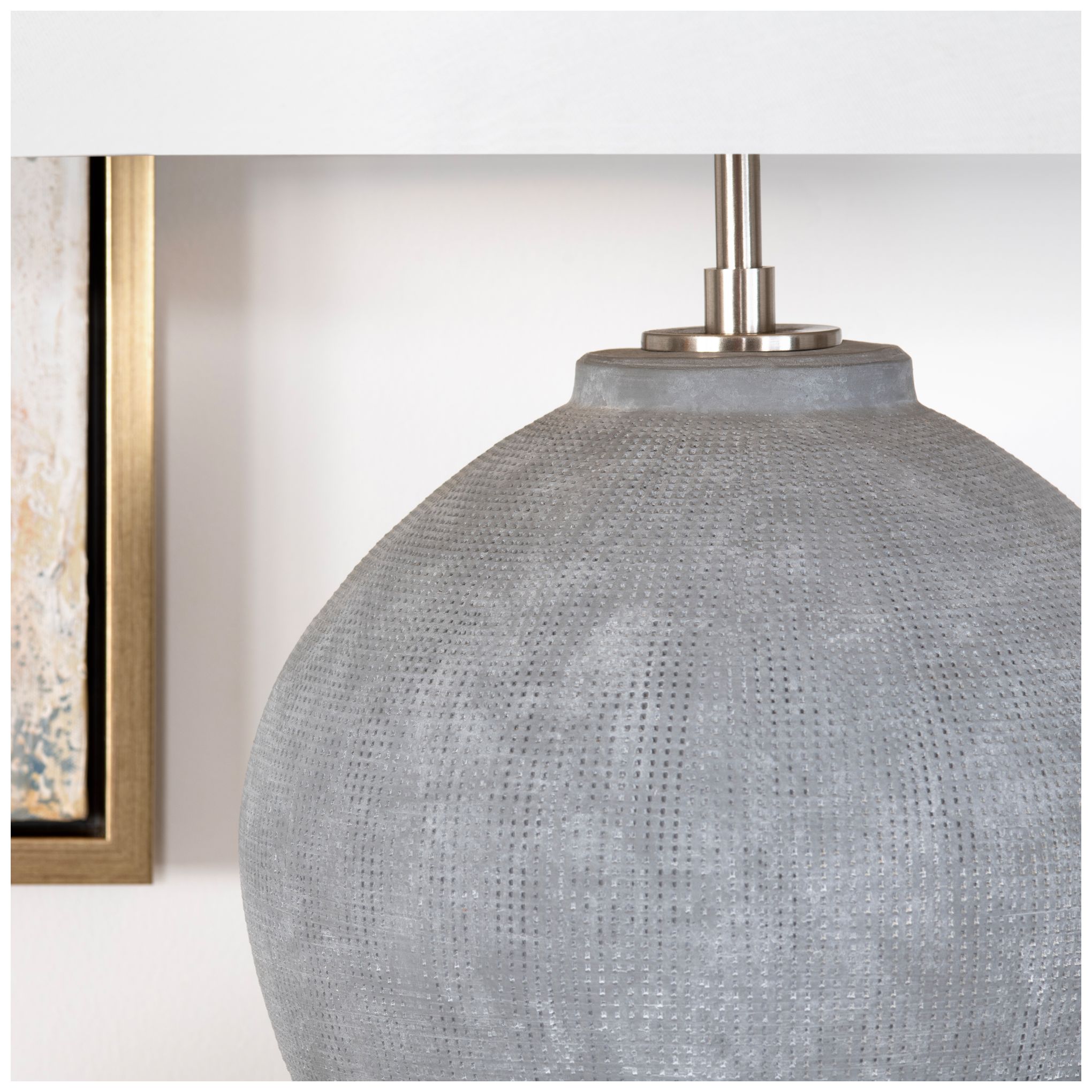 Image 5 Crestview Collection Slater Urn Ceramic Table Lamp more views