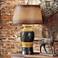 Crestview Collection Southwest Iron and Wood Table Lamp