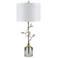 Crestview Collection Sparkle Crystal and Brass Table Lamp