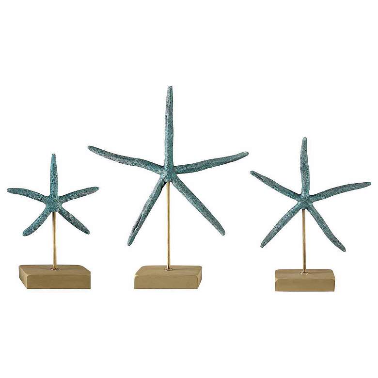 Image 1 Crestview Collection Starfish Sculpture Set of 3