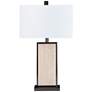 1_Crestview Collection Stonehurst Marble and Metal Table Lamp