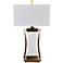 Crestview Collection Sullivan Brass and Marble Table Lamp