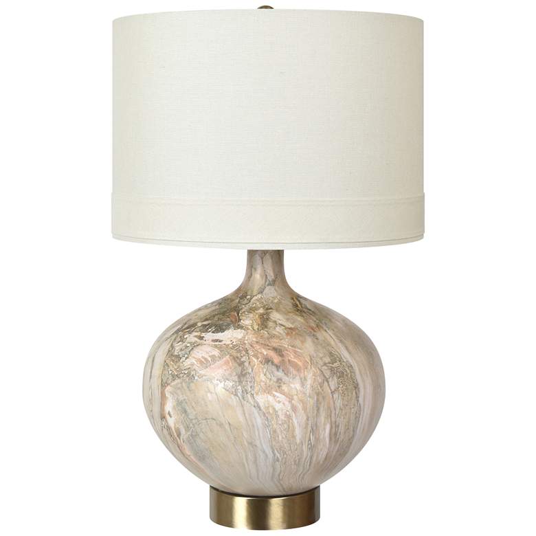 Image 1 Crestview Collection Sumner 27 1/2 inch High Pistachio Ceramic Table Lamp