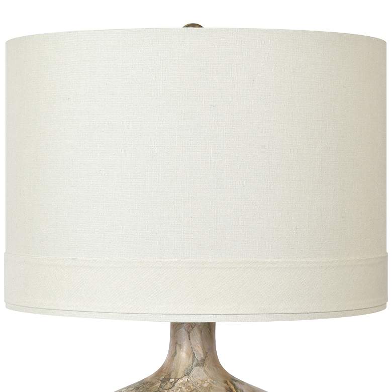 Image 3 Crestview Collection Sumner 27 1/2" High Pistachio Ceramic Table Lamp more views