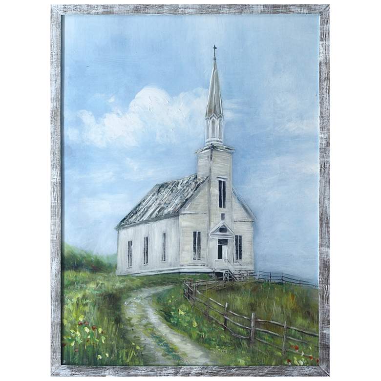 Image 1 Crestview Collection Sunday Morn 40 inchH Framed Canvas Wall Art