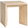 Crestview Collection Sydney 24" Wide Natural End Table
