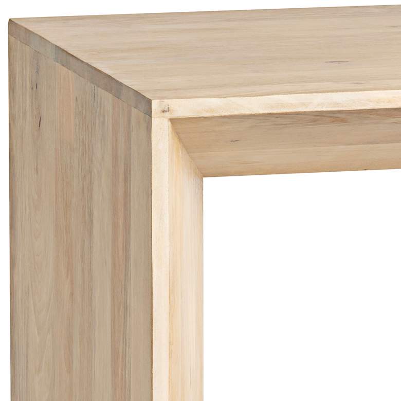 Image 2 Crestview Collection Sydney 24" Wide Natural End Table more views