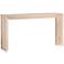 Crestview Collection Sydney 68"W Natural Wood Console Table