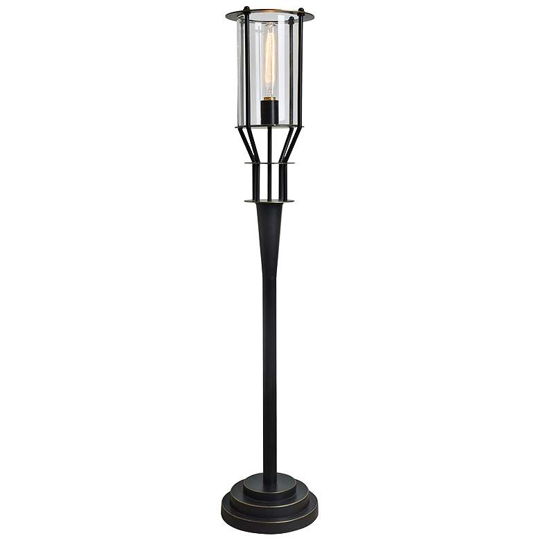 Image 1 Crestview Collection Torch Oil-Rubbed Bronze Table Lamp