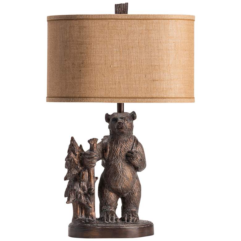 Image 7 Crestview Collection Trail Hike 29 inch Oil-Rubbed Bronze Bear Table Lamp more views