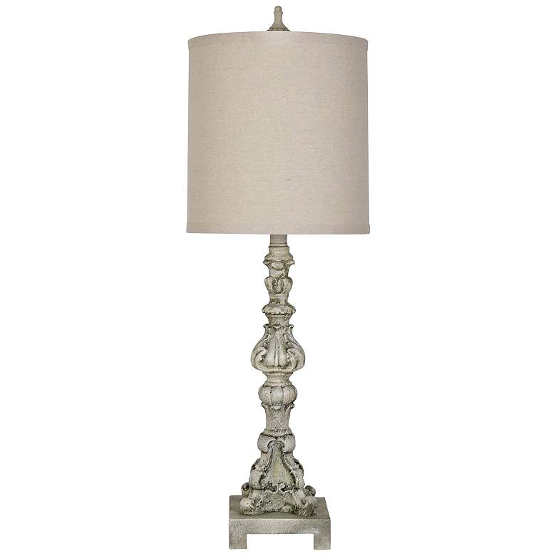 Image 1 Crestview Collection Turner 30 1/2" High Gray Wash Table Lamp