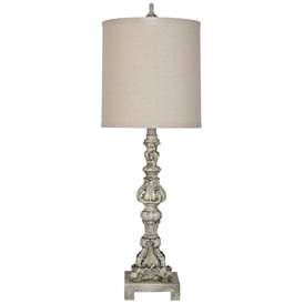 Image1 of Crestview Collection Turner Gray Wash Table Lamp