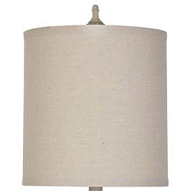Image3 of Crestview Collection Turner Gray Wash Table Lamp more views