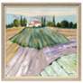 Crestview Collection Tuscany Fields Hand-painted Framed Canvas
