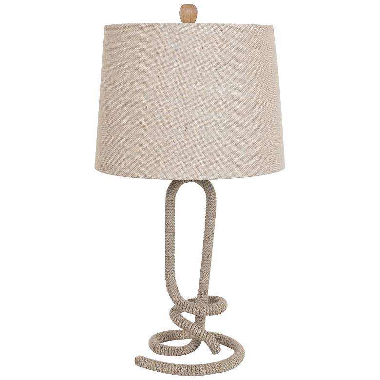 Image 1 Crestview Collection Twisted Rope Table Lamp