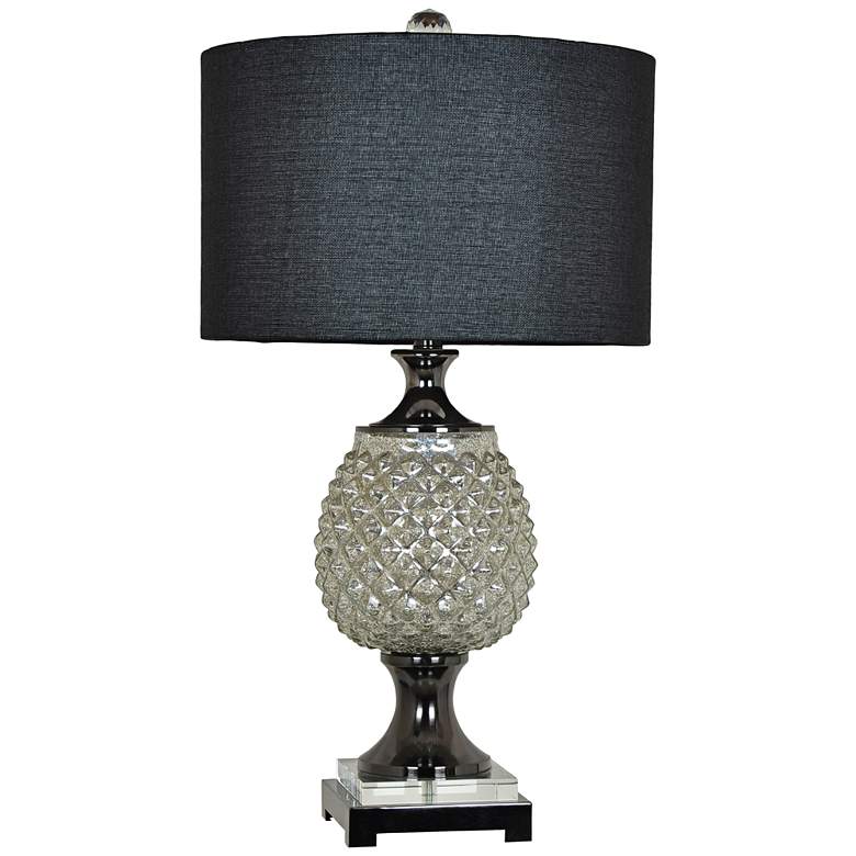 Image 1 Crestview Collection Valerie Mercury Glass Table Lamp