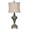 Crestview Collection Vanderbilt Gray Stone Table Lamp