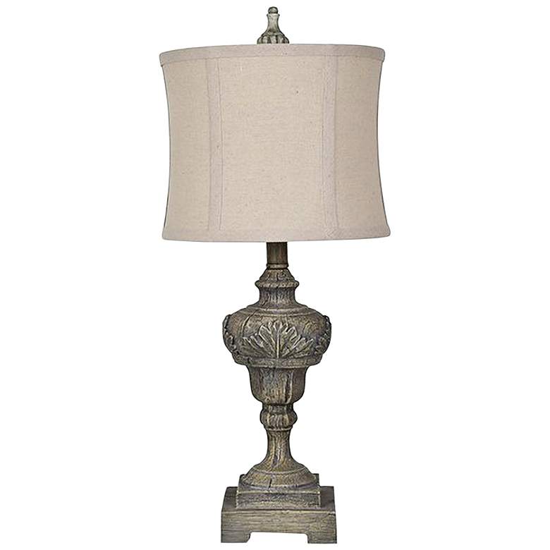 Image 1 Crestview Collection Vanderbilt Gray Stone Table Lamp