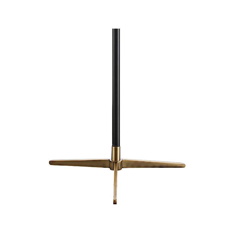 Image 3 Crestview Collection Veda 62" High Modern Gunmetal Finish Floor Lamp more views