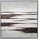 Crestview Collection Waded 48" Square Framed Canvas Wall Art