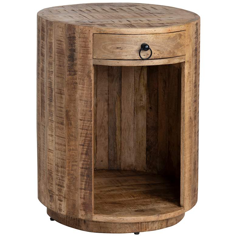 Image 2 Crestview Collection Washburne Wooden Side Table more views