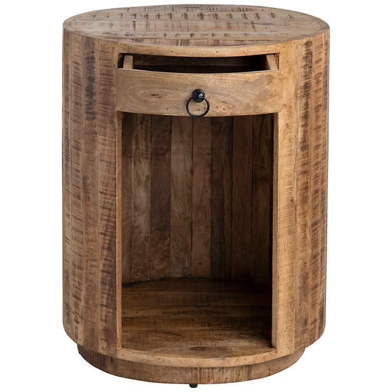 Image 3 Crestview Collection Washburne Wooden Side Table more views