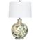 Crestview Collection Waverly Green Art Glass Table Lamp