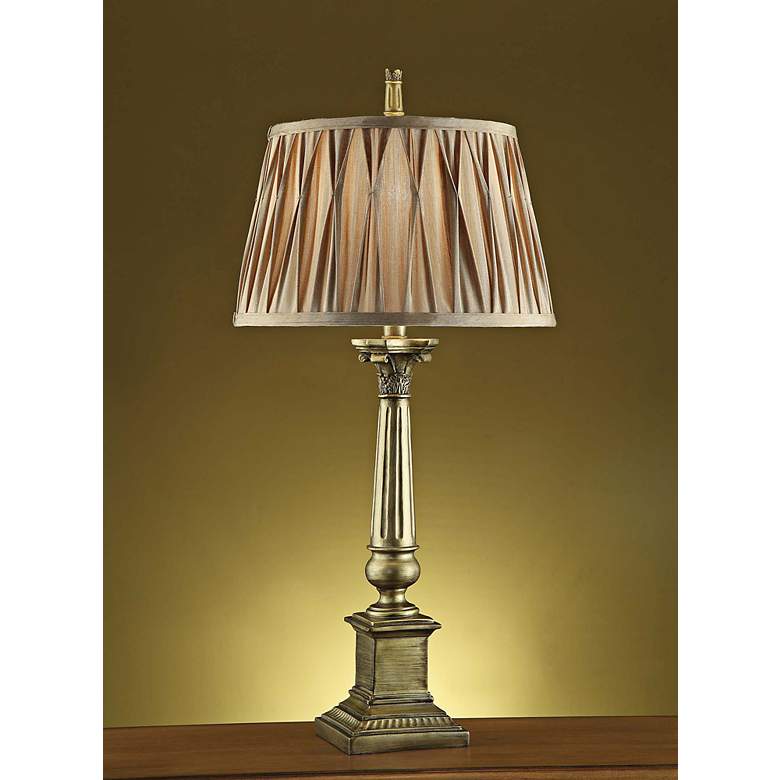 Image 1 Crestview Collection Westmont Antique Gold Table Lamp