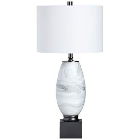 Image1 of Crestview Collection Wilder Artisanal Blown Glass Lamp